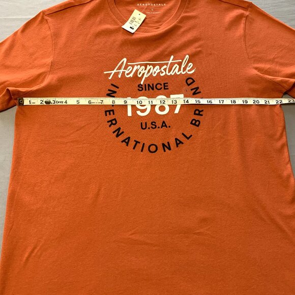 Aéropostale Orange Graphic Tee (NWT)(L). Hollister Green Shirt (XL) Men - Picture 11 of 14